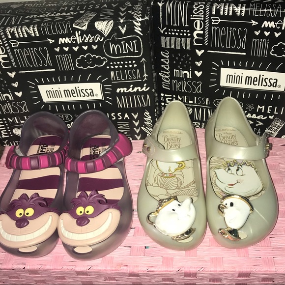 Mini Melissa limited Disney little girls shoes S8 - Picture 1 of 3